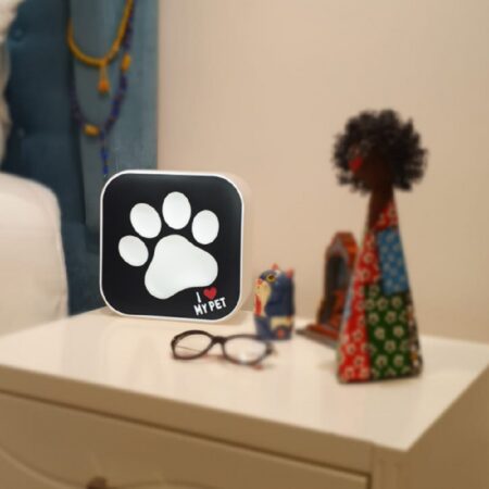 Luminária Pata I Love Pet