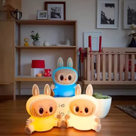 Luminária Silicone Labubu