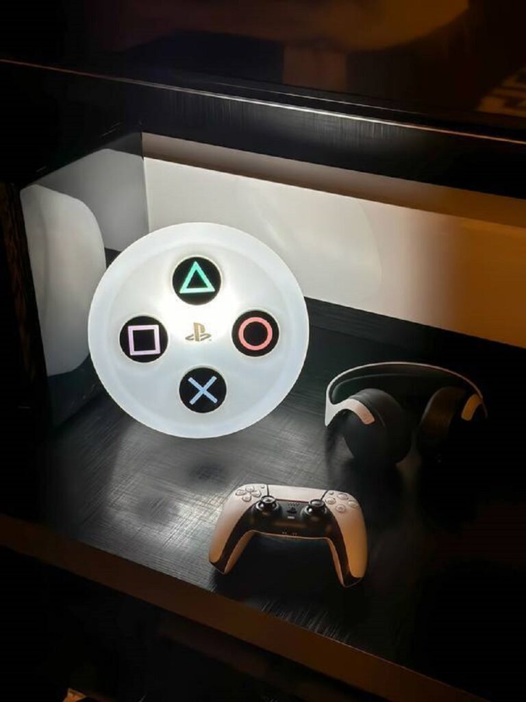 Luminária Controle Playstation