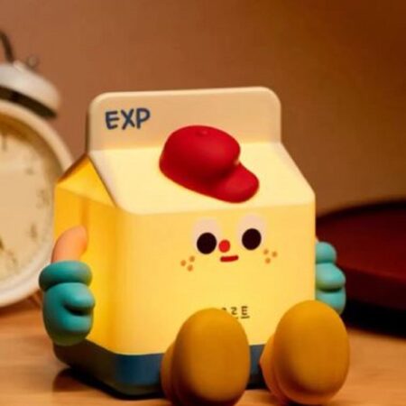 Luminária Silicone Caixa de Leite