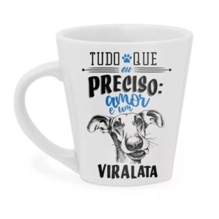 Caneca Tulipa Amor Vira Lata