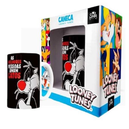 Caneca Porcelana Frajola As Melhores Pessoas Amam Gato