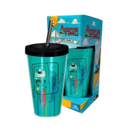 Copo com Canudo Adventure Time