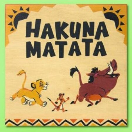 Quadro Disney Hakuna Matata