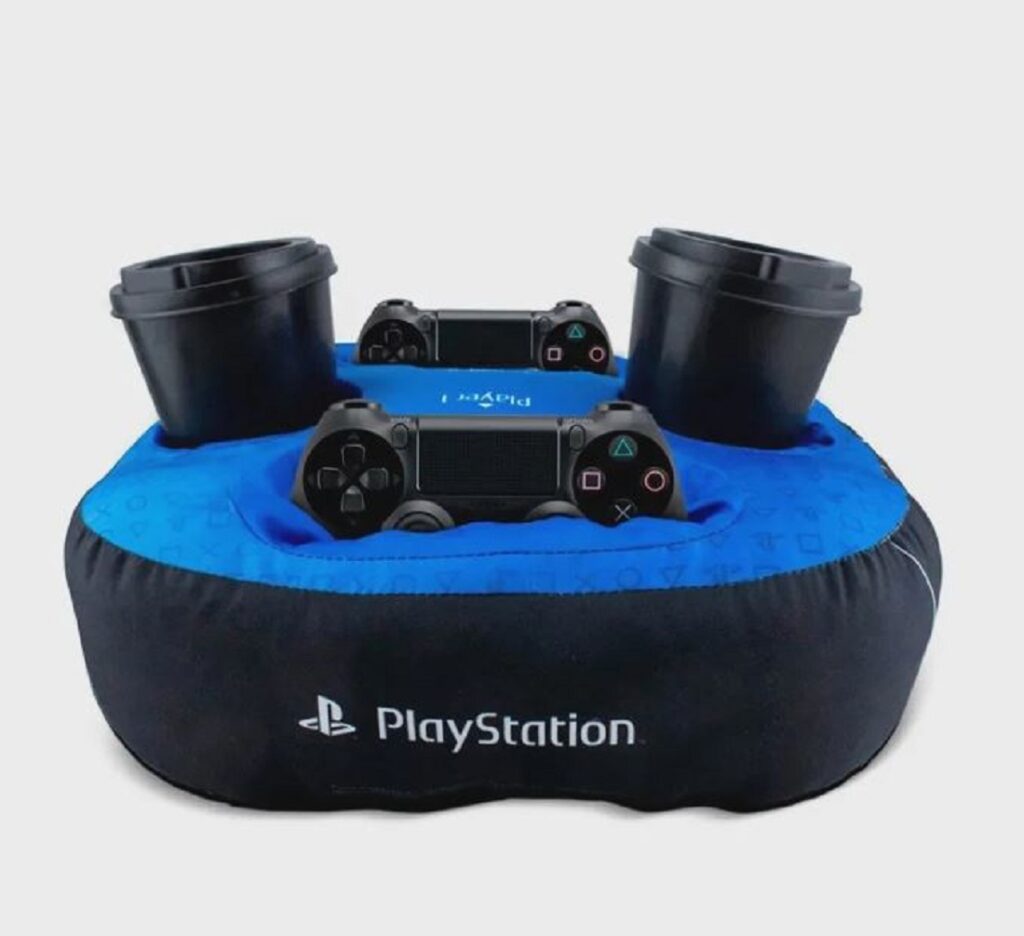 Almofada Porta Pipoca Playstation