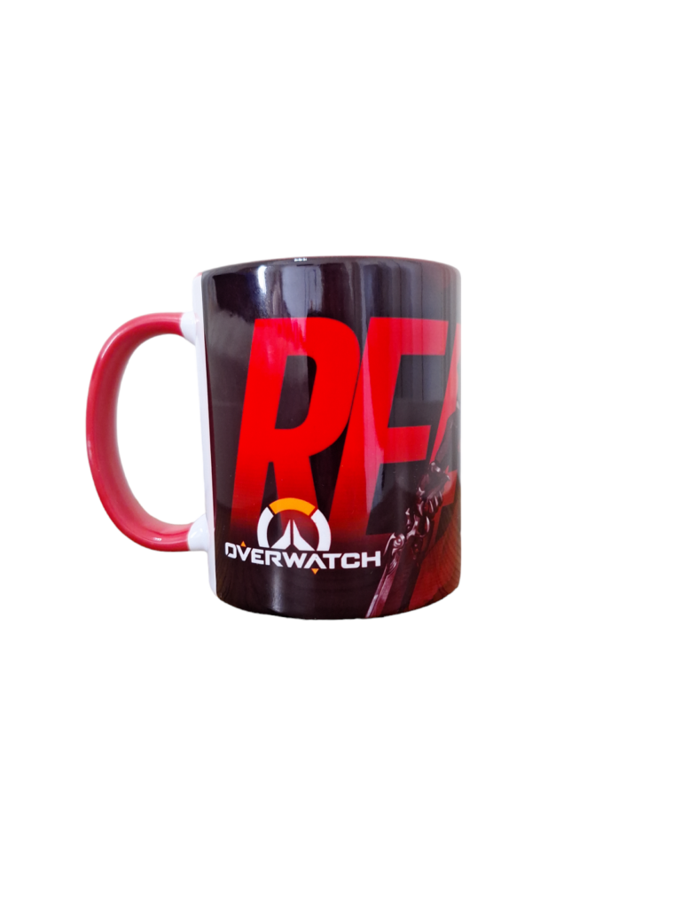 Caneca de Porcelana Overwatch Reader