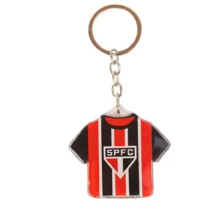 Chaveiro Em Forma De Camisa De Time São Paulo Oficial