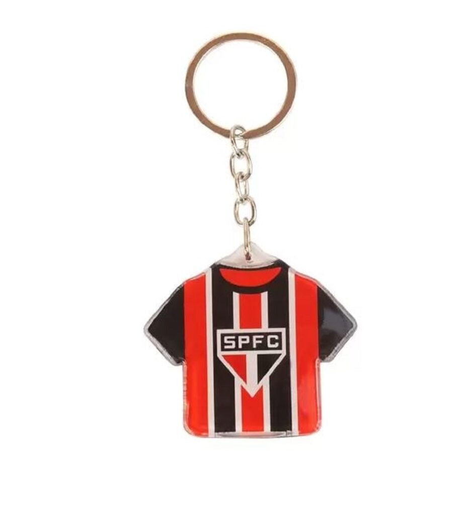 Chaveiro Em Forma De Camisa De Time São Paulo Oficial
