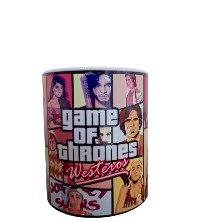 Caneca De Porcelana Game Of Thrones Westeros