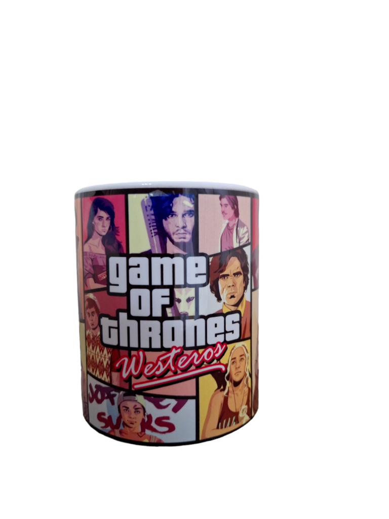 Caneca De Porcelana Game Of Thrones Westeros
