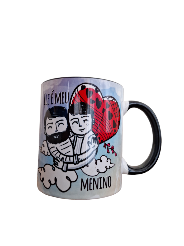 Caneca De Porcelana Ele é Meu Menino