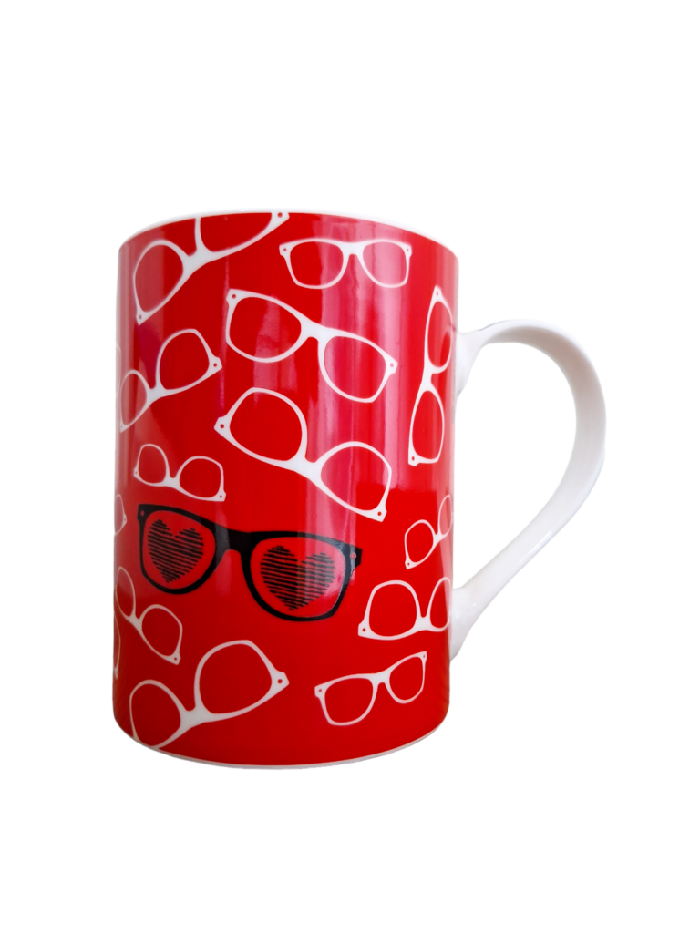 Caneca Amo Ver