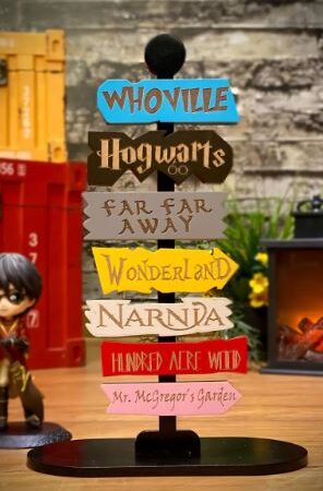 Placa Decorativa Setas Em Mdf