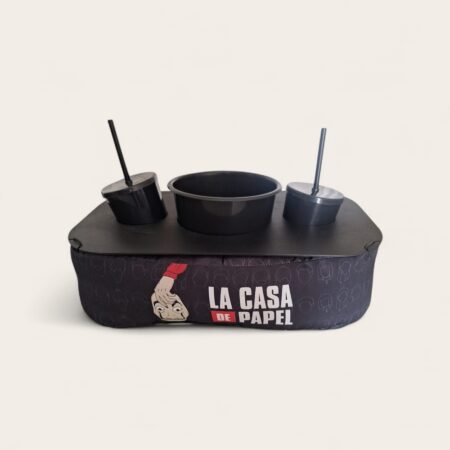 Almofada Porta Pipoca La Casa De Papel