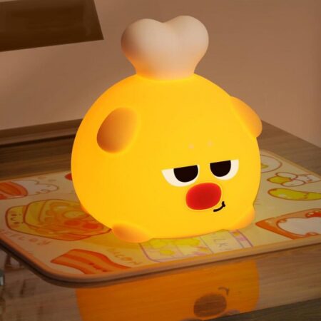 Luminária Silicone Coxinha de Cachorrinho