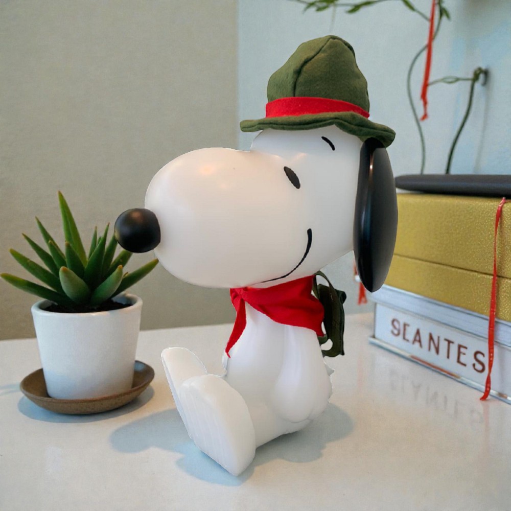 Luminária Snoopy Escoteiro
