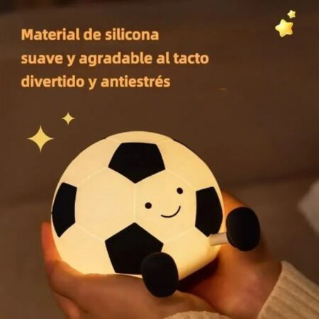 Luminária Silicone Bola de Futebol