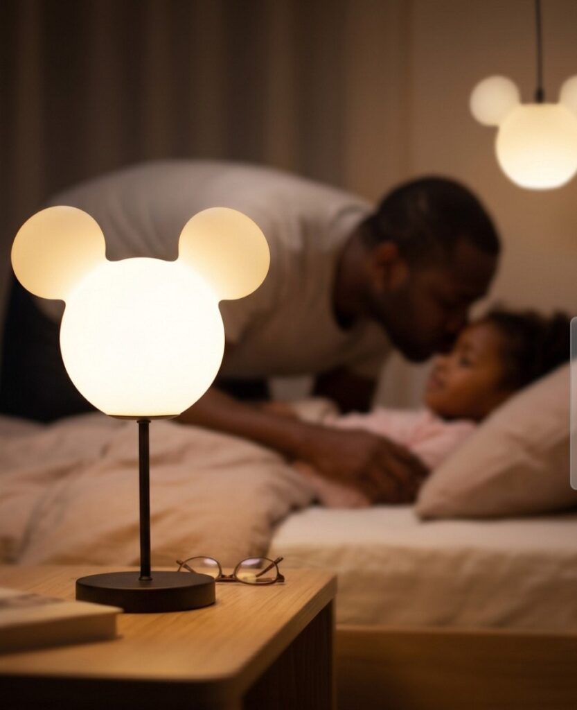 Luminária Mickey Abajur