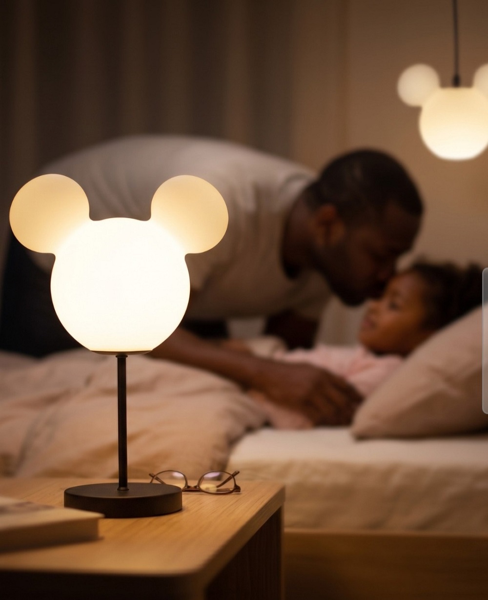 Luminária Mickey Abajur