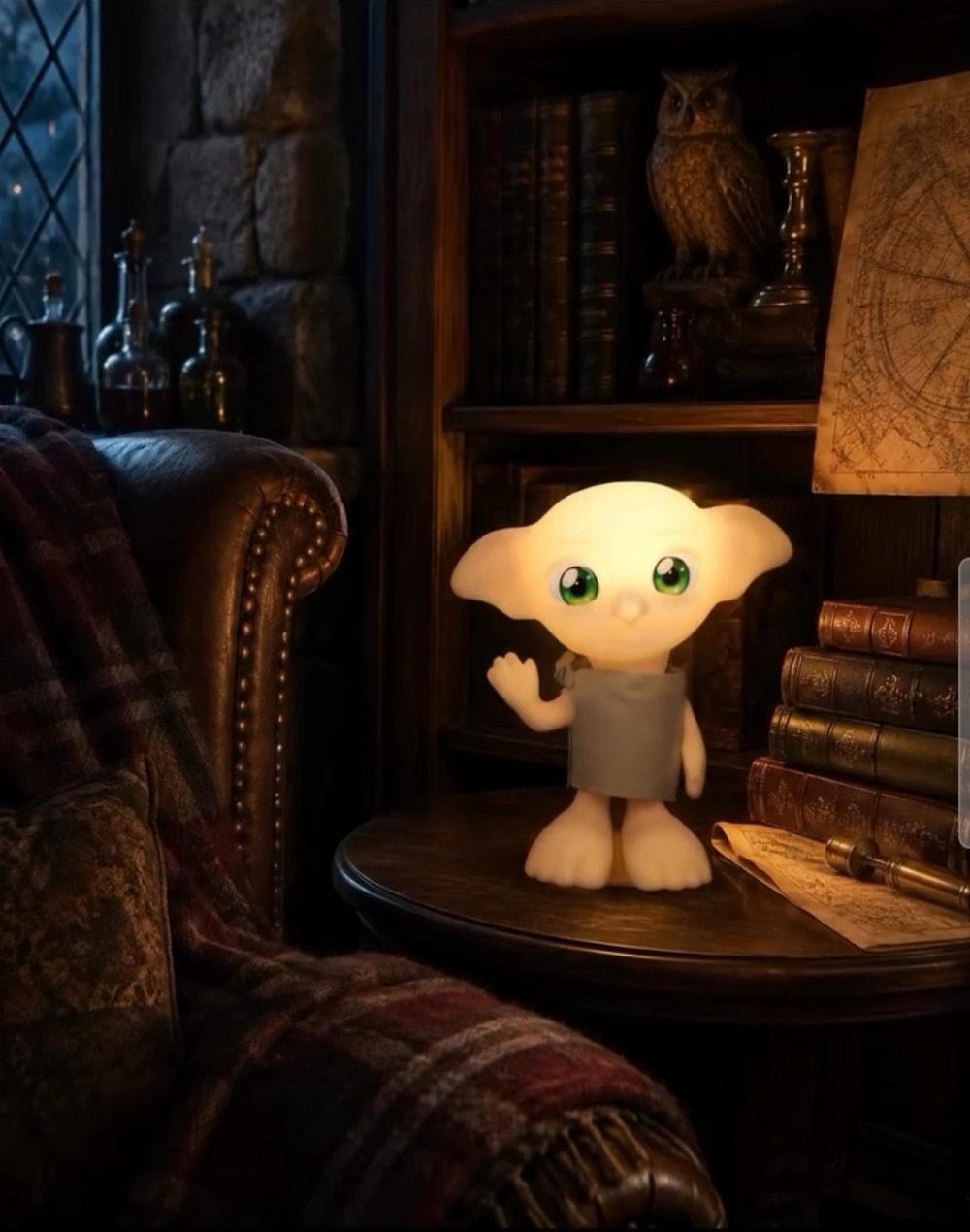 Luminária Dobby Harry Potter - Imagem 2