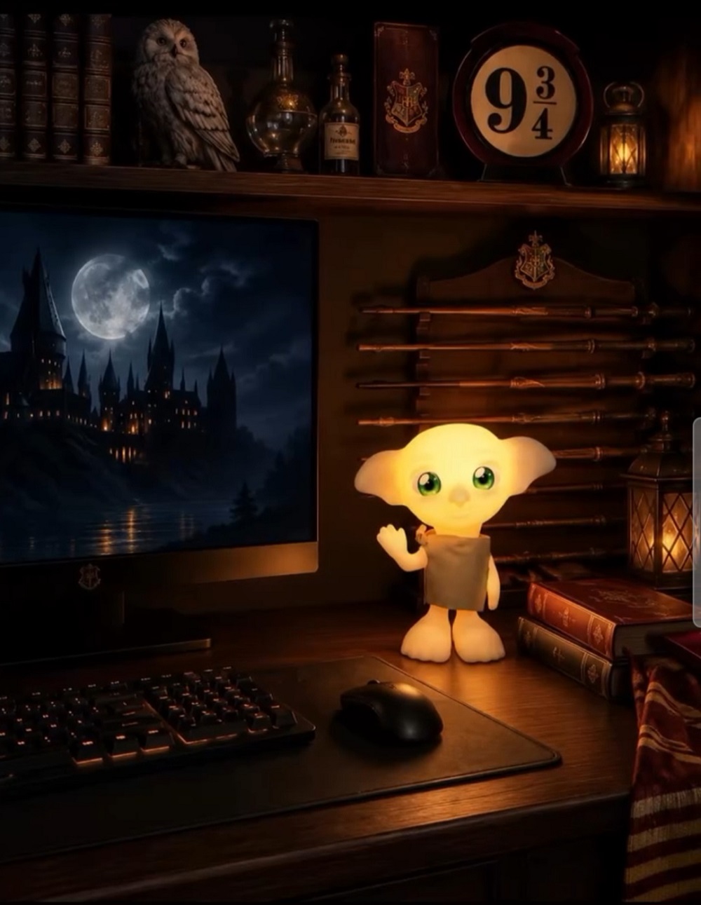 Luminária Dobby Harry Potter - Imagem 5