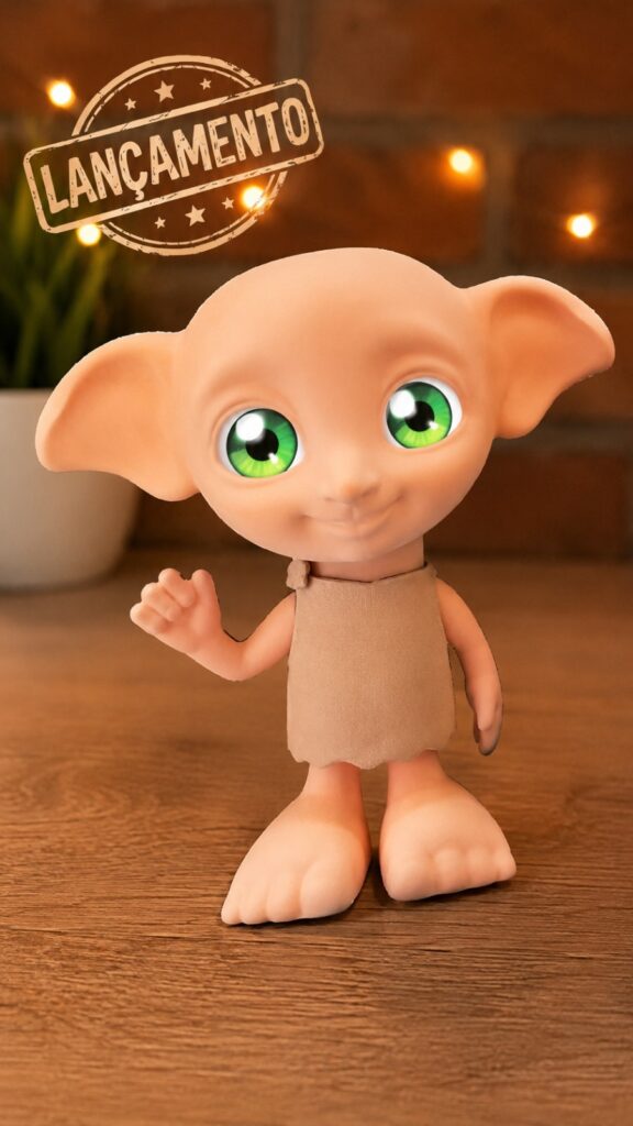 Luminária Dobby Harry Potter